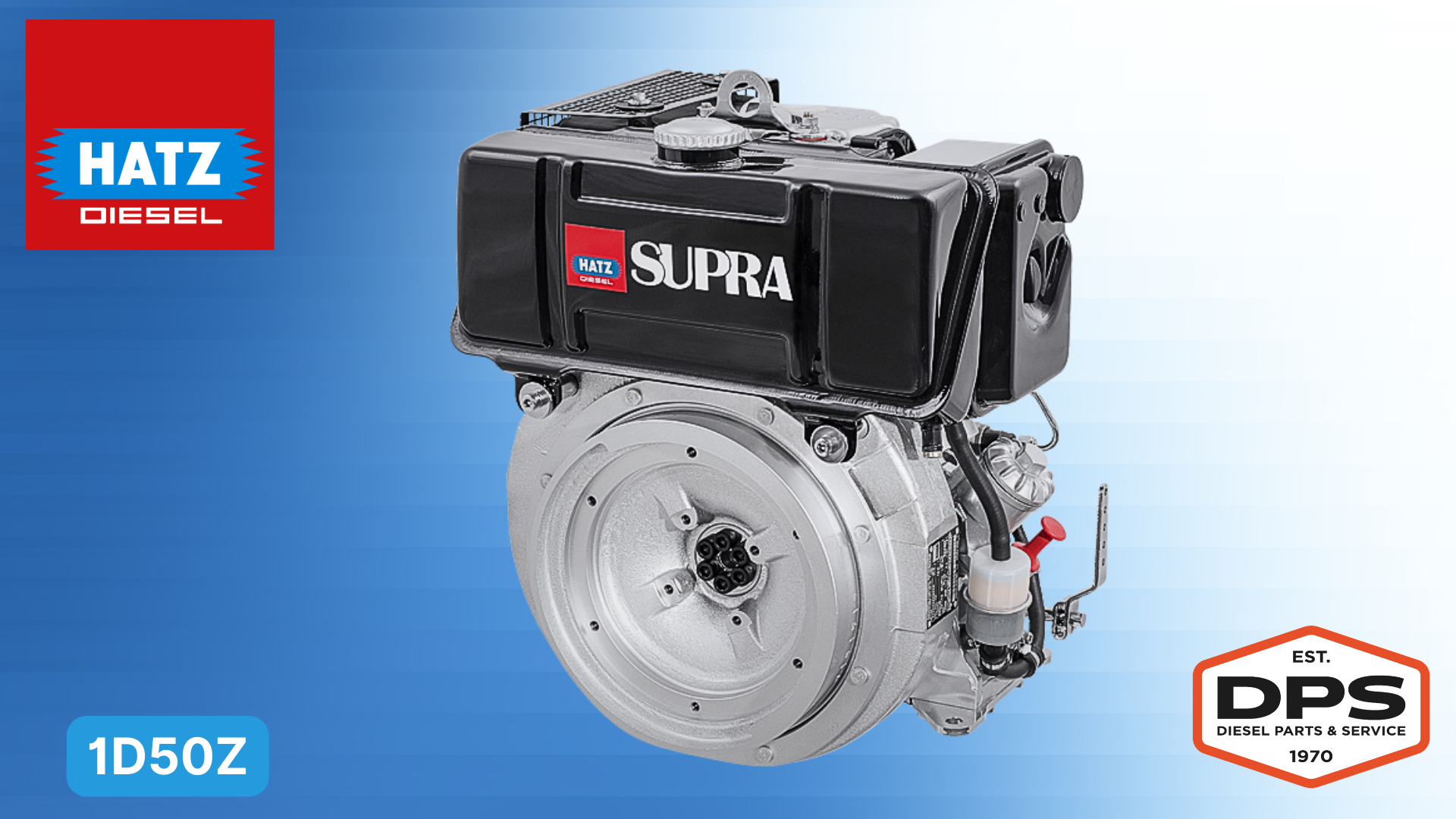 Hatz Diesel Engine 1D50Z Diesel Parts & Service